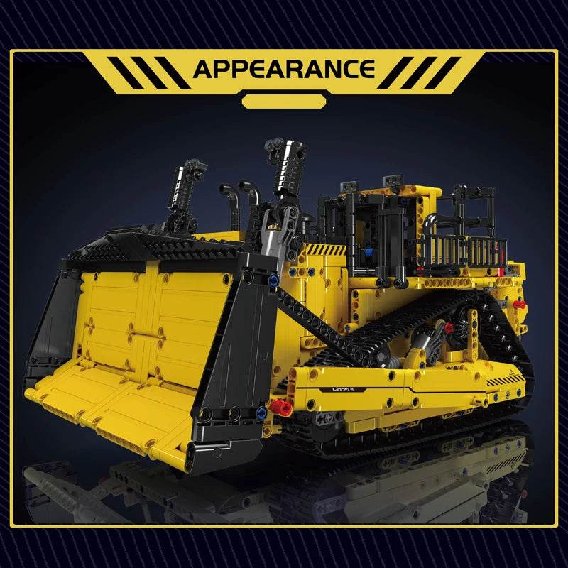 Mould King 15084 Technical Car Toys RC D11 Bulldozer Set - ToylandEU