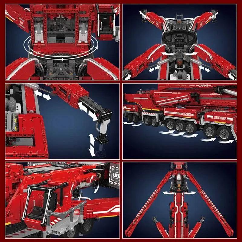  Mould King 17007/17008 Crane Truck Building Block Gift -  ToylandEU™