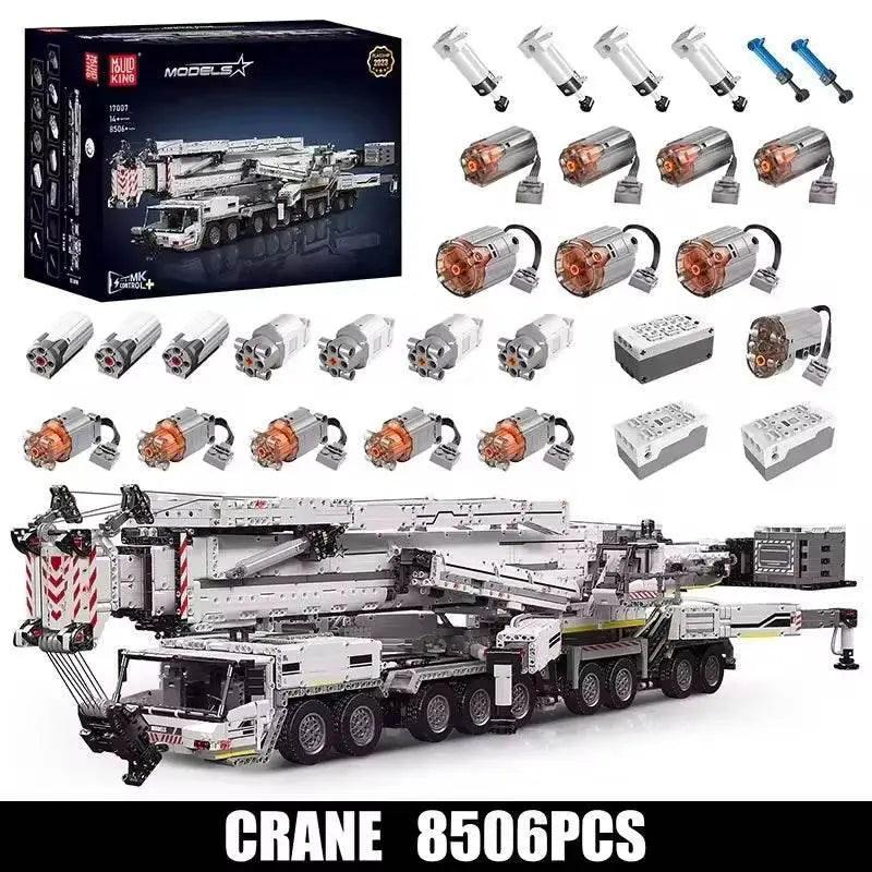  Mould King 17007/17008 Crane Truck Building Block Gift -  ToylandEU™