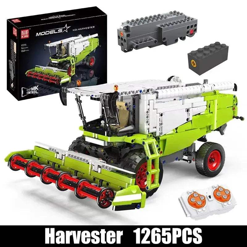 Mould King 17014 RC Harvester Building Block Car Lego Compatible - ToylandEU