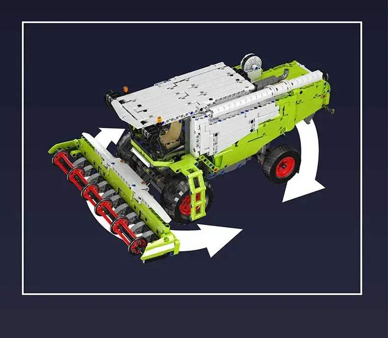 Mould King 17014 RC Harvester Building Block Car Lego Compatible - ToylandEU