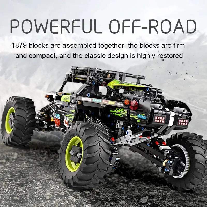 Mould King 18002 Durable RC Car Building Blocks Off Road - ToylandEU
