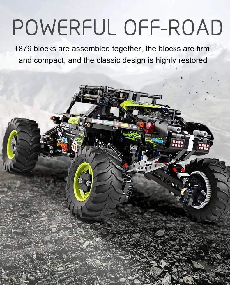 Mould King 18002 Durable RC Car Building Blocks Off Road - ToylandEU