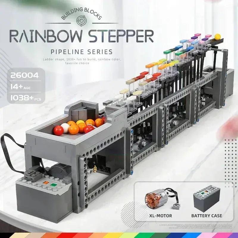  Mould King 26004 Motorized Rainbow Stepper CE Certified -  ToylandEU™