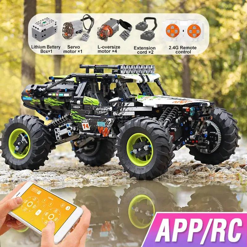  Mould King 4WD RC Car Lego Compatible Blocks Set -  ToylandEU™