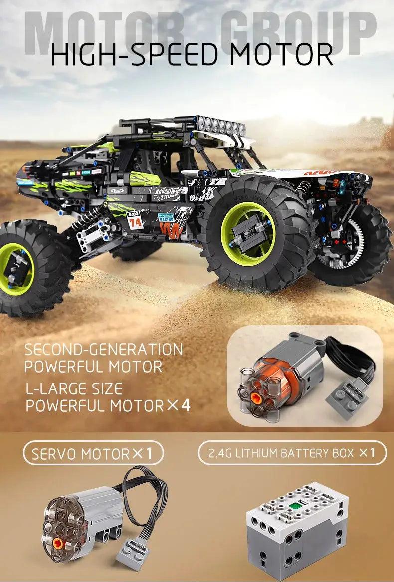  Mould King 4WD RC Car Lego Compatible Blocks Set -  ToylandEU™