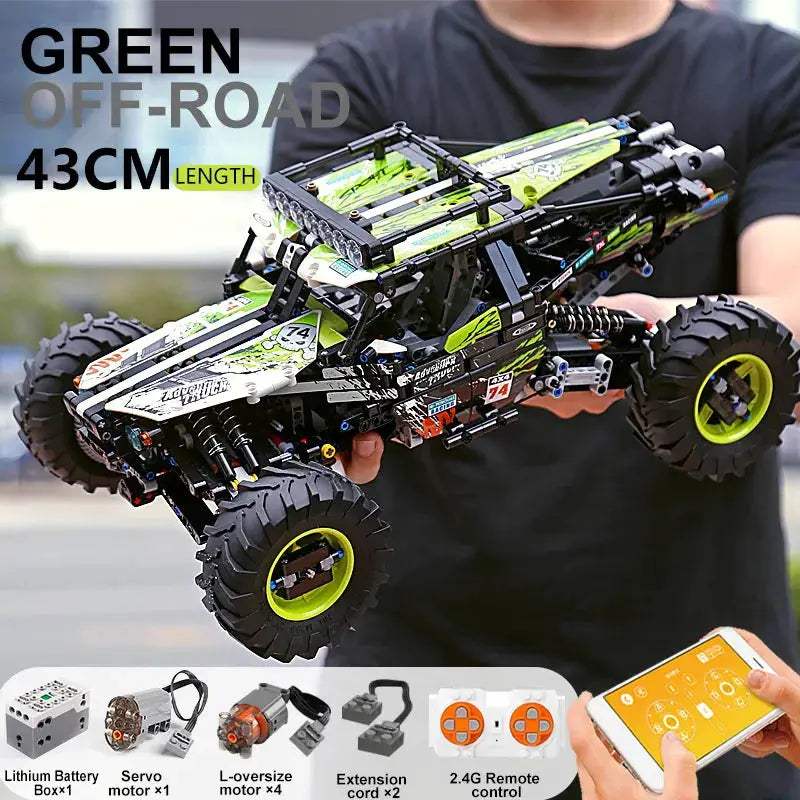  Mould King 4WD RC Car Lego Compatible Blocks Set -  ToylandEU™