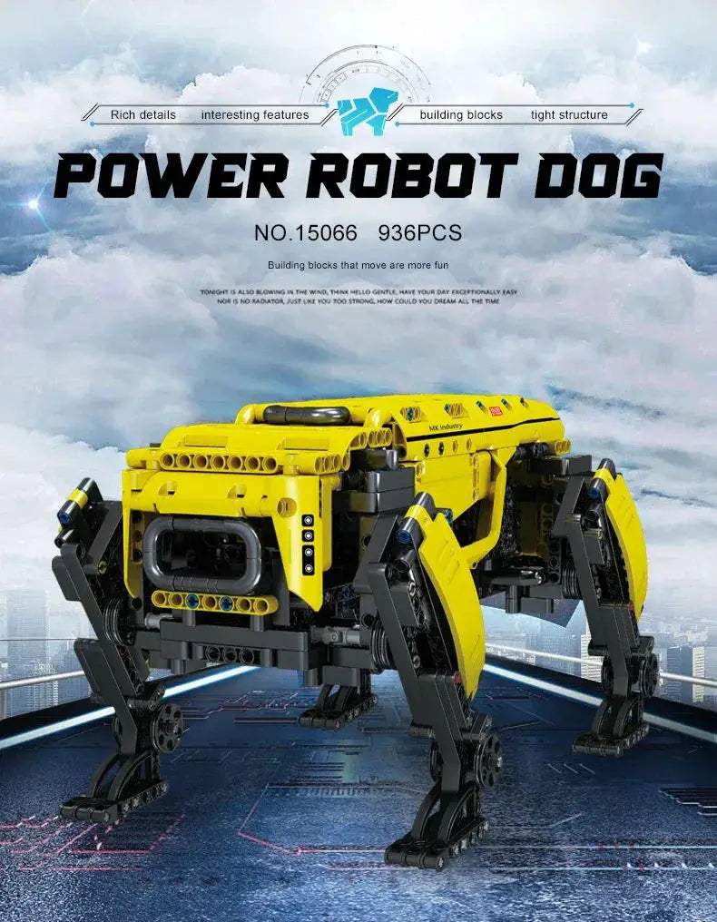 Mould King App Controlled Motorized Robot Building Blocks Toy - ToylandEU