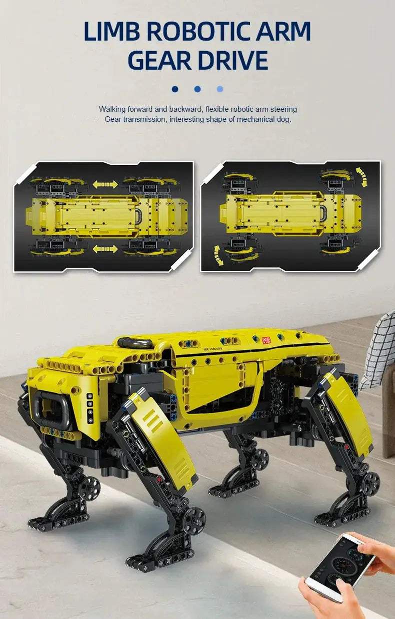 Mould King App Controlled Motorized Robot Building Blocks Toy - ToylandEU