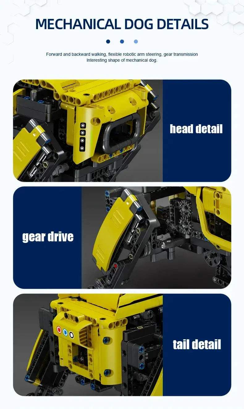 Mould King App Controlled Motorized Robot Building Blocks Toy - ToylandEU