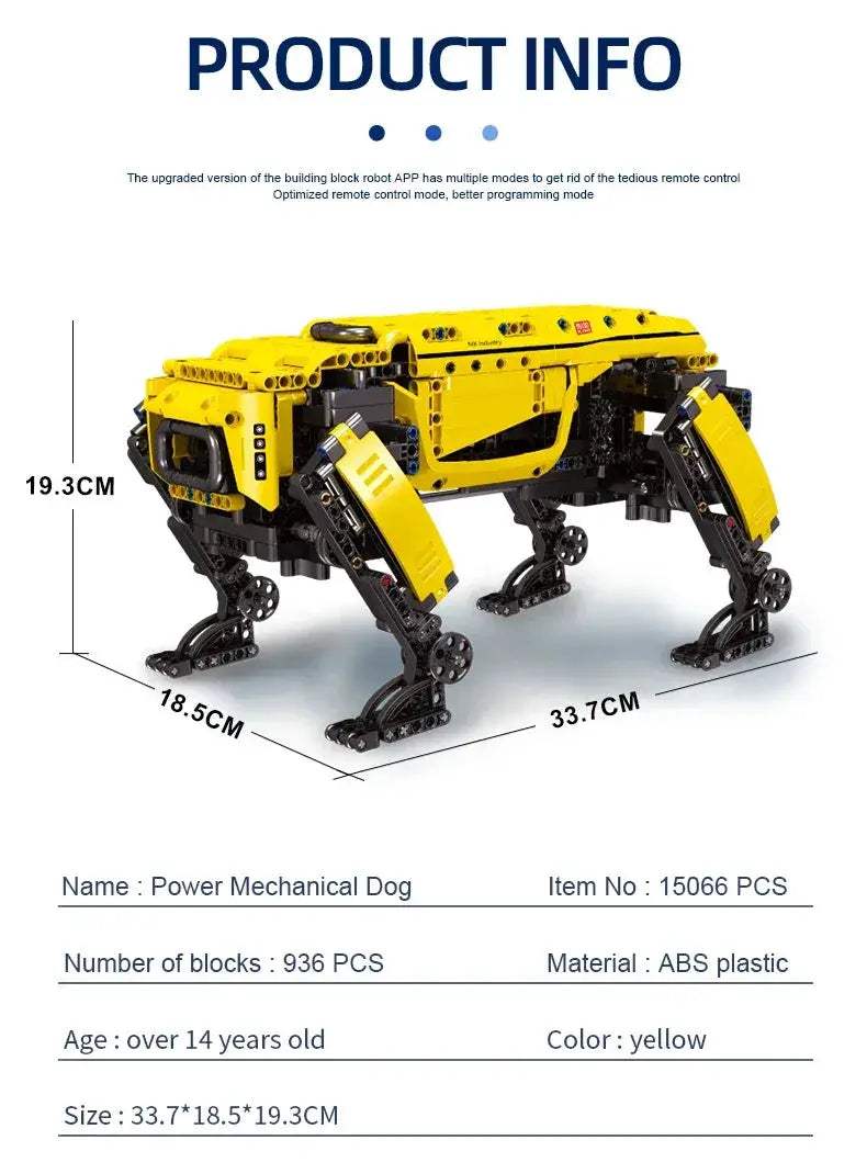 Mould King App Controlled Motorized Robot Building Blocks Toy - ToylandEU