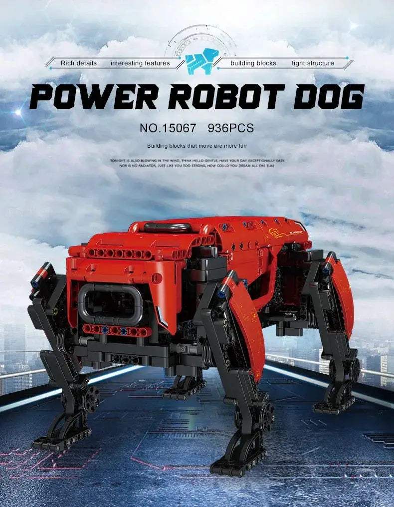 Mould King App Controlled Motorized Robot Building Blocks Toy - ToylandEU