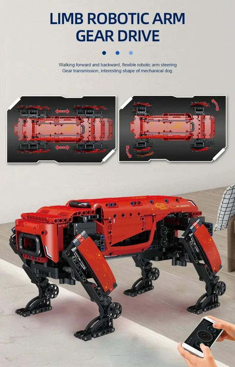 Mould King App Controlled Motorized Robot Building Blocks Toy - ToylandEU