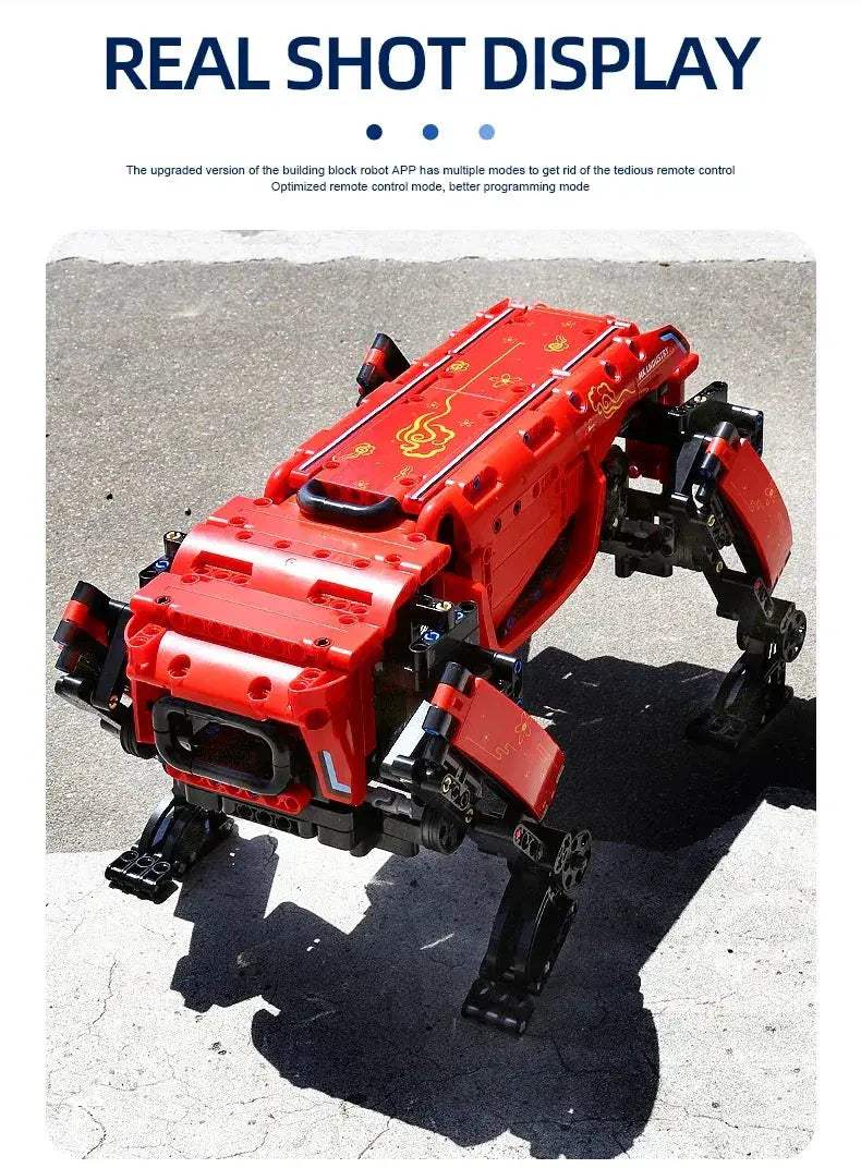 Mould King App Controlled Motorized Robot Building Blocks Toy - ToylandEU