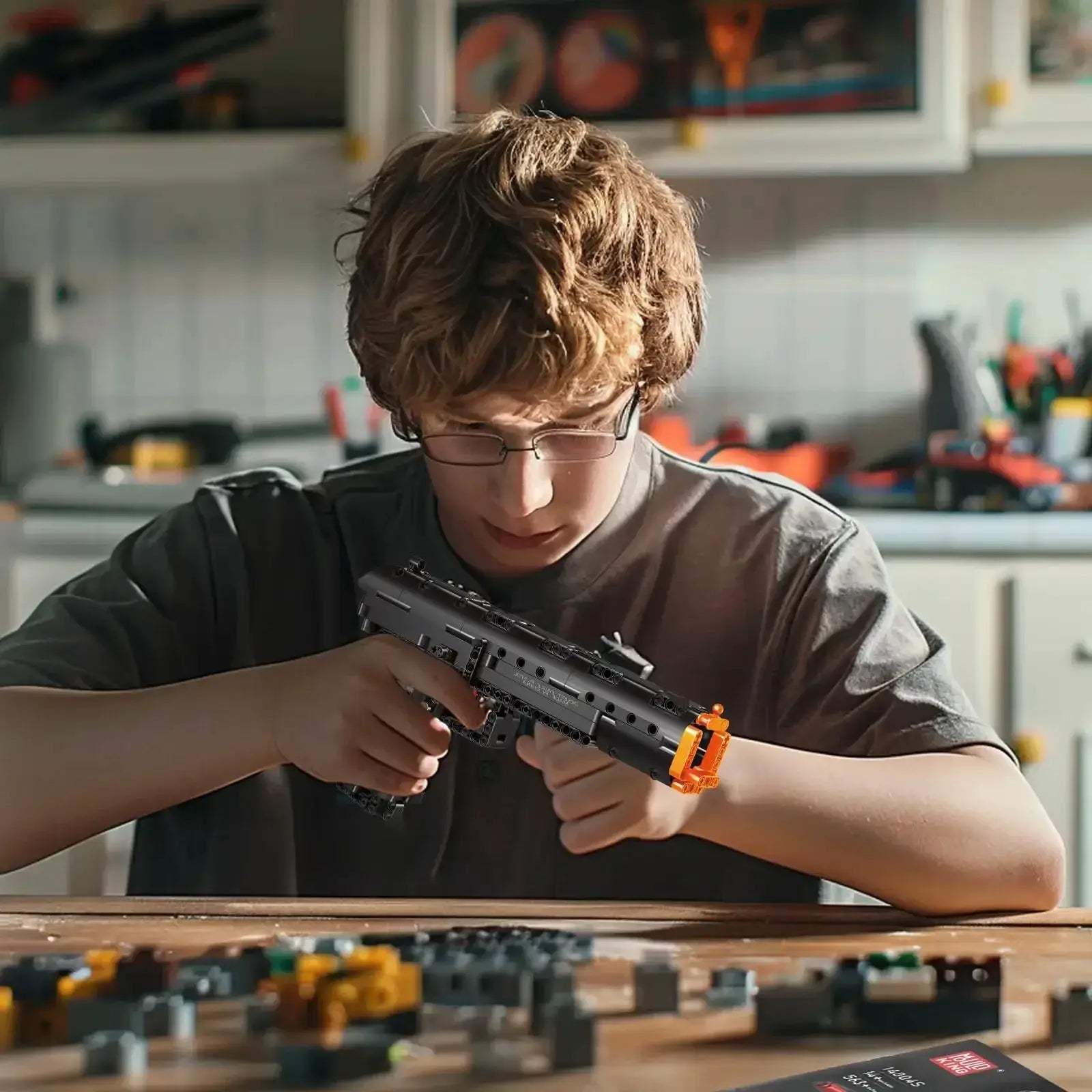 Mould King Desert Eagle Building Kit With Functional Trigger - ToylandEU