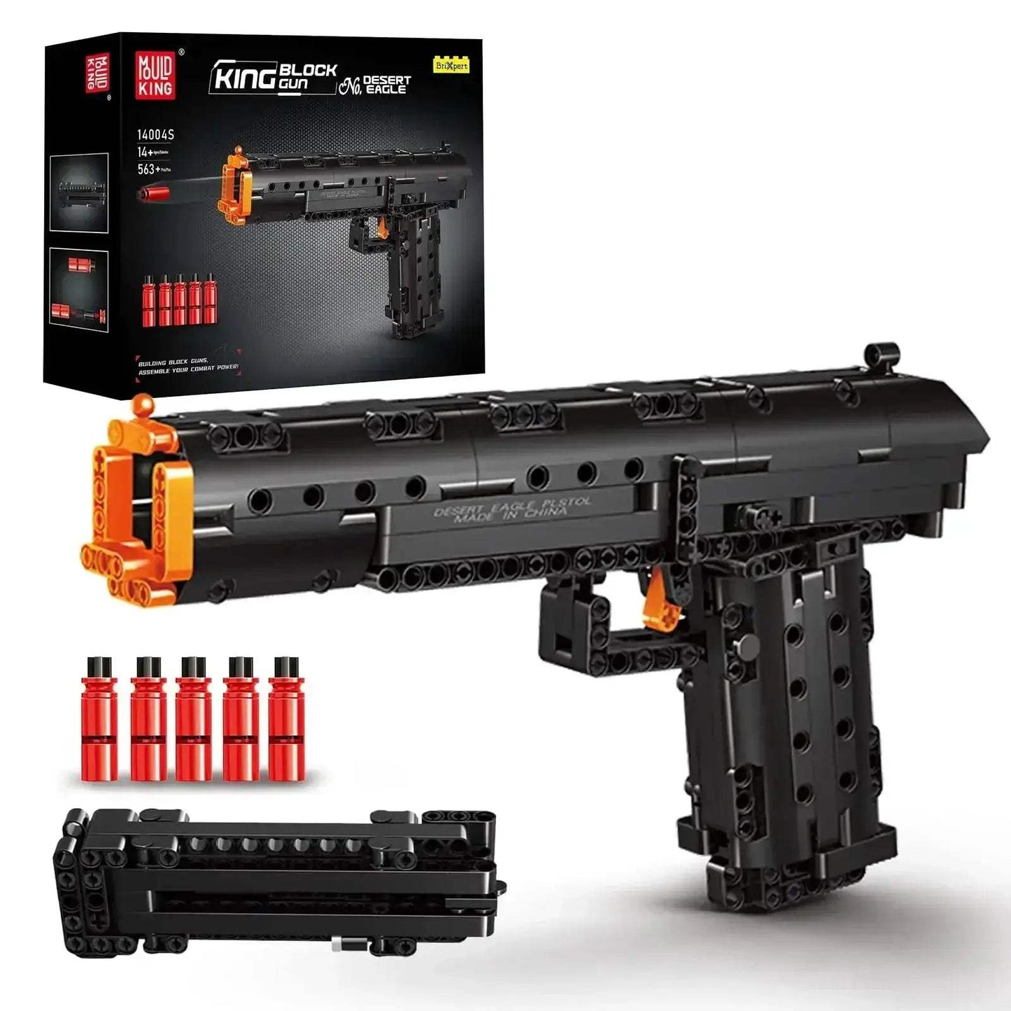 Mould King Desert Eagle Building Kit With Functional Trigger - ToylandEU