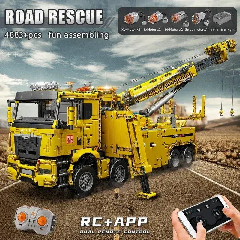  Mould King Fire Rescue RC Truck Building Blocks Kit -  ToylandEU™
