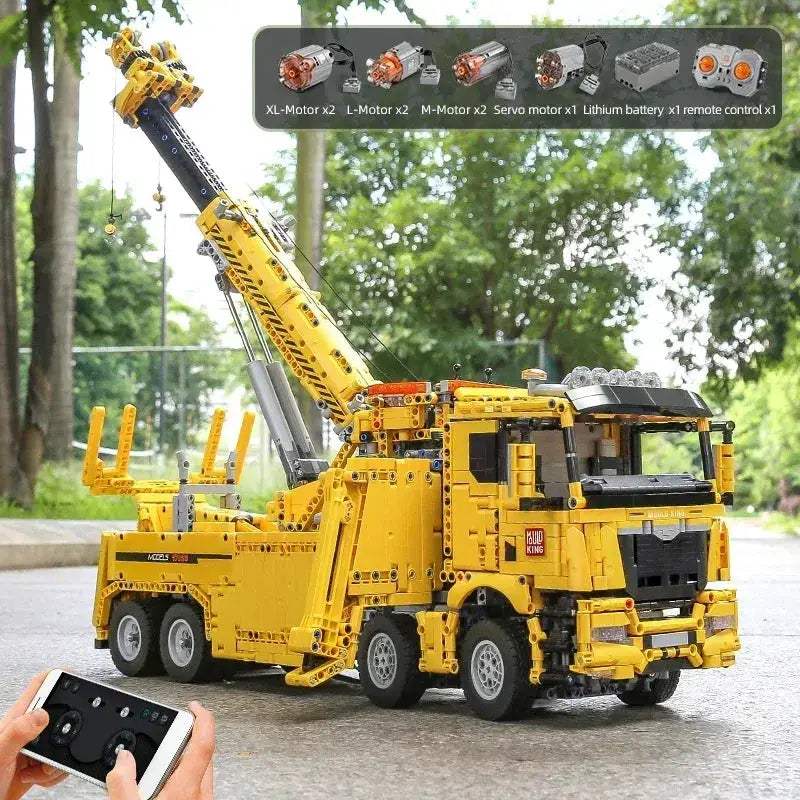  Mould King Fire Rescue RC Truck Building Blocks Kit -  ToylandEU™