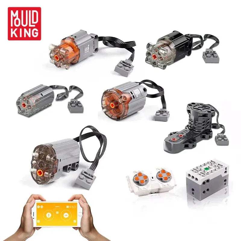 Mould King Motor Battery Box Kit High Speed Servo Module - ToylandEU