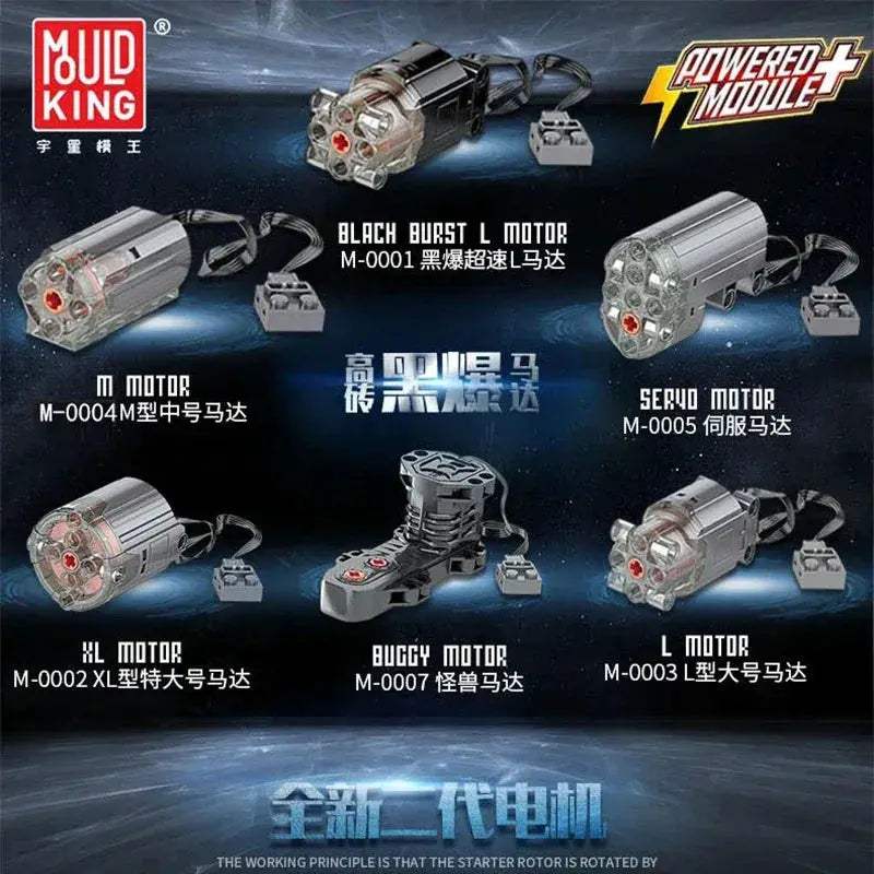 Mould King Motor Battery Box Kit High Speed Servo Module - ToylandEU