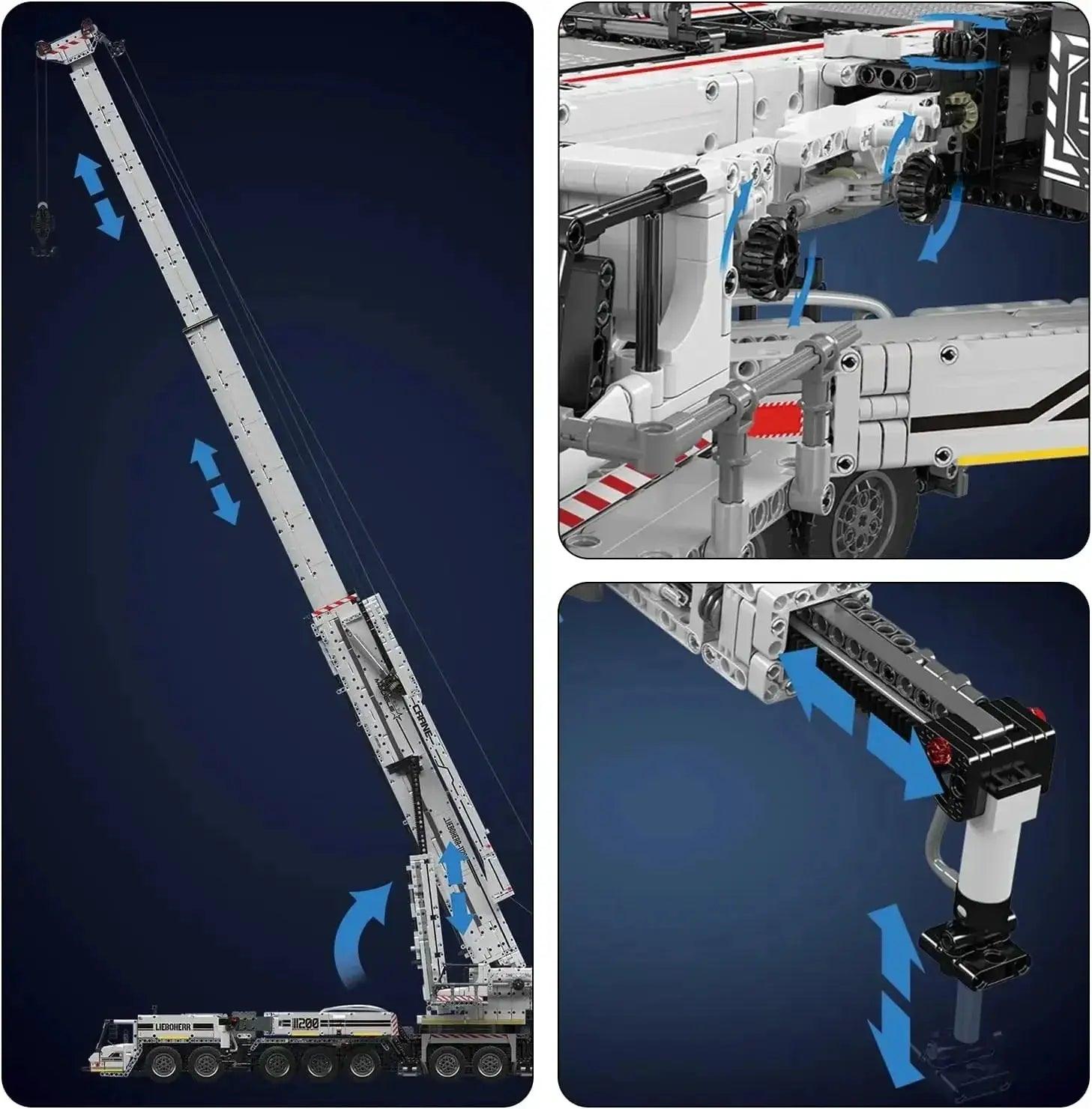  Mould King Motorized Crane Truck Remote Control -  ToylandEU™