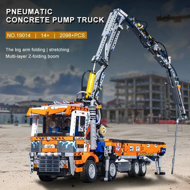  Mould King Pneumatic Concrete Pump Truck Building Set -  ToylandEU™