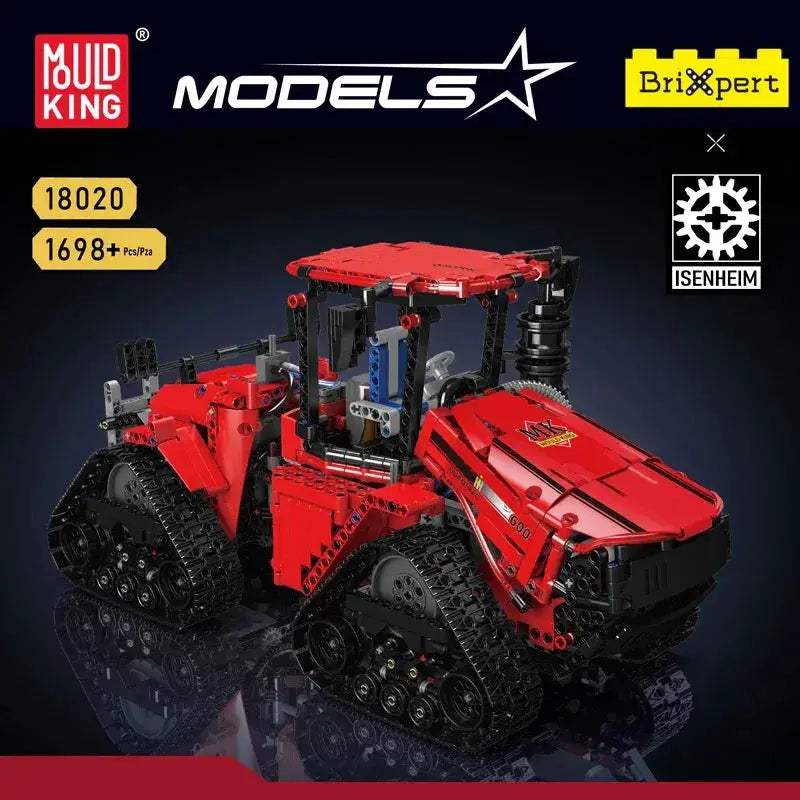 Mould King Pneumatic Crawler Tractor Educational Building Blocks Set - ToylandEU