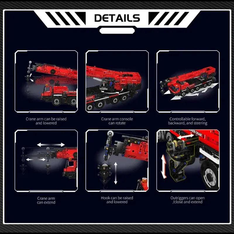  Mould King RC Car And Crane Lego Compatible Blocks -  ToylandEU™