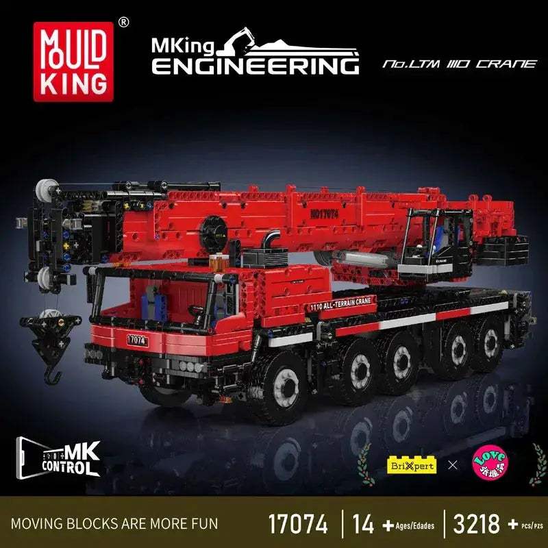 Mould King RC Car And Crane Lego Compatible Building Blocks - ToylandEU