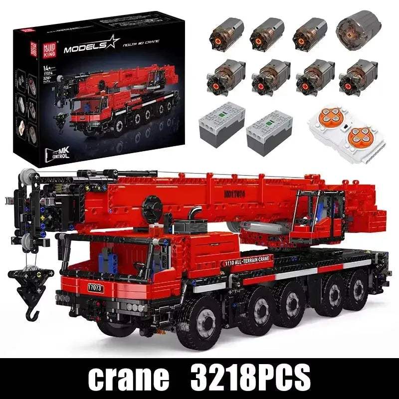 Mould King RC Car And Crane Lego Compatible Building Blocks - ToylandEU