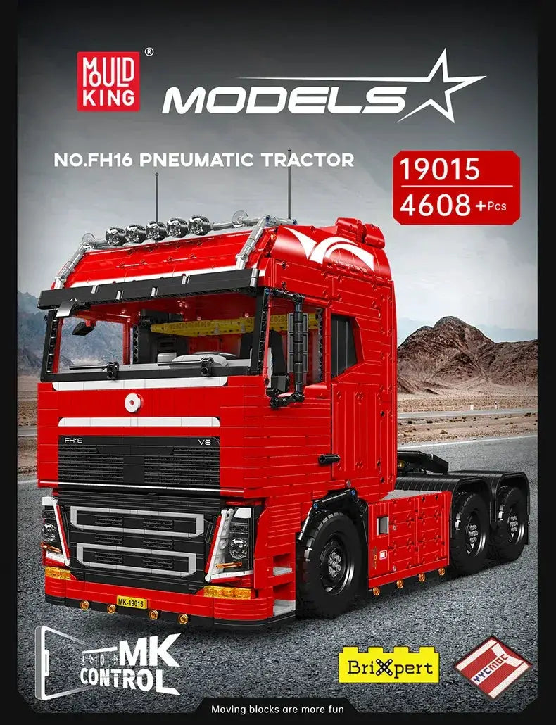 Mould King RC Tractor Building Block Kit Remote Controlled - ToylandEU