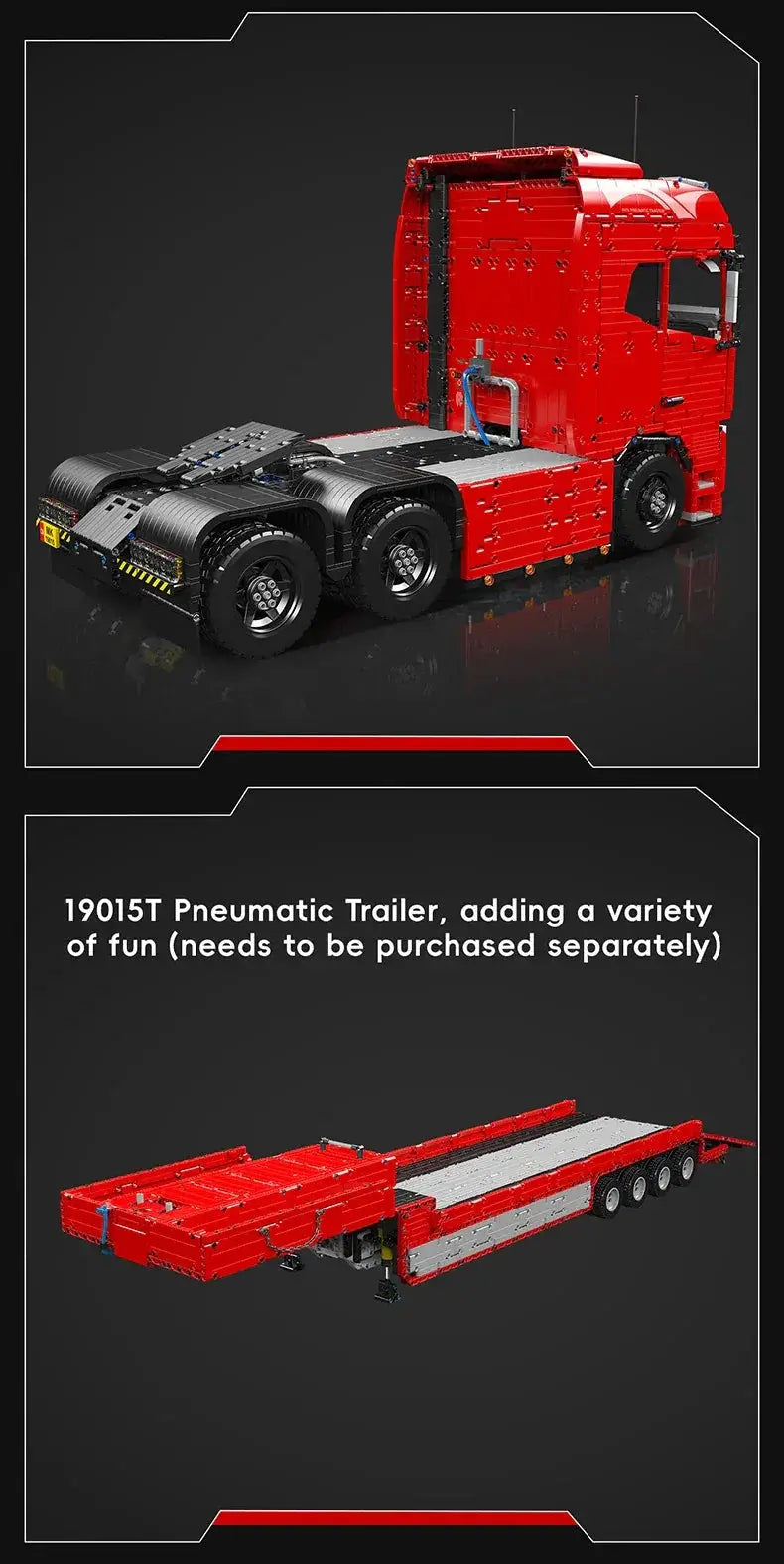Mould King RC Tractor Building Block Kit Remote Controlled - ToylandEU