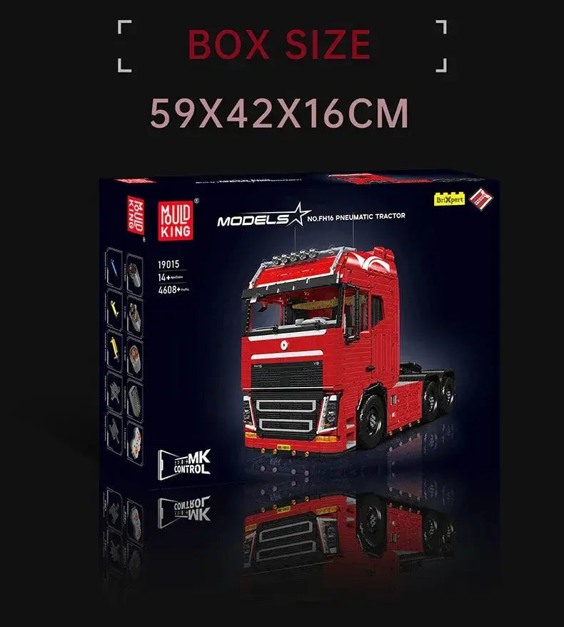 Mould King RC Tractor Building Block Kit Remote Controlled - ToylandEU