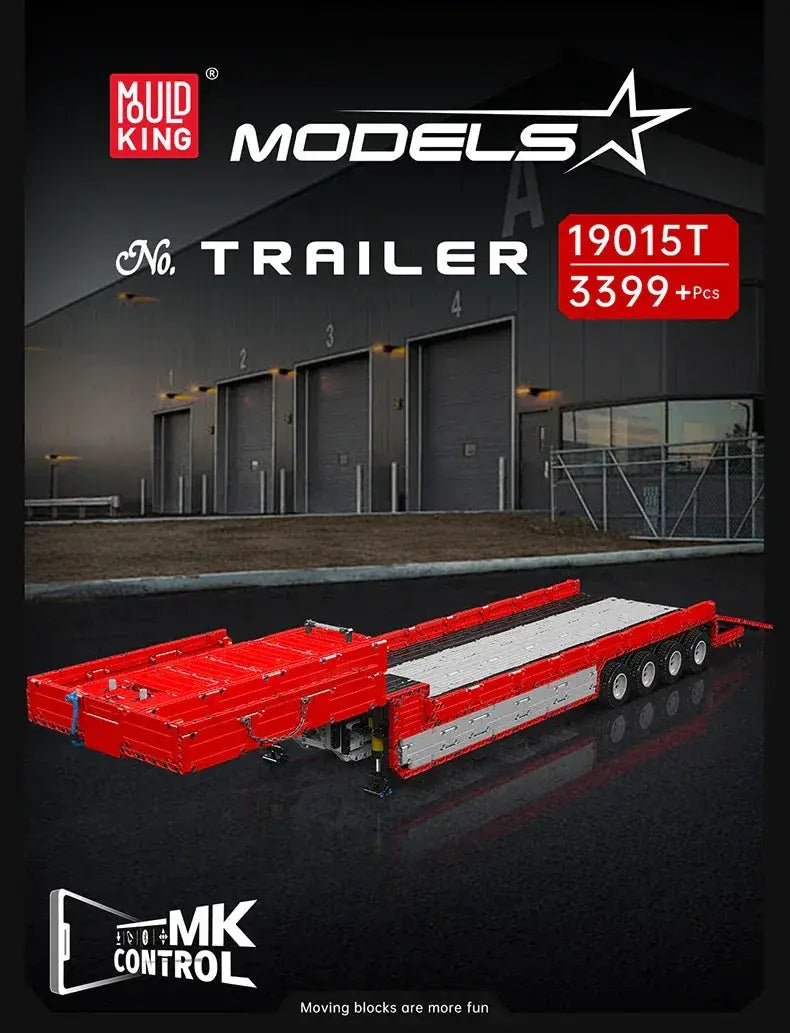 Mould King RC Tractor Building Block Kit Remote Controlled - ToylandEU