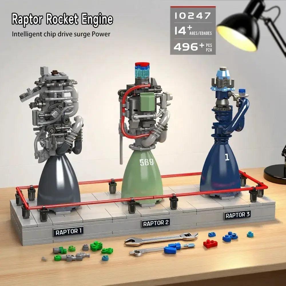  Mould King Rocket Engine Building Set Display Stand Pro -  ToylandEU™