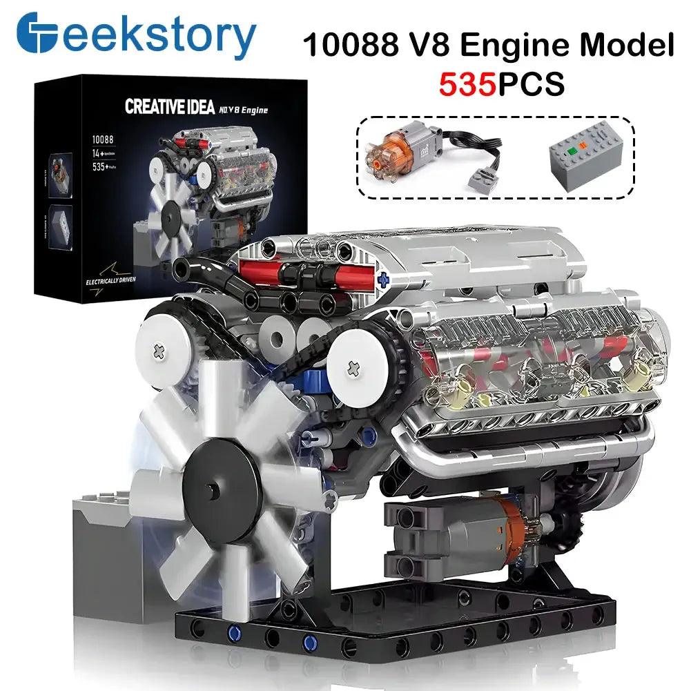  Mould King V8 Engine Building Blocks Lego Compatible Pro Kit -  ToylandEU™