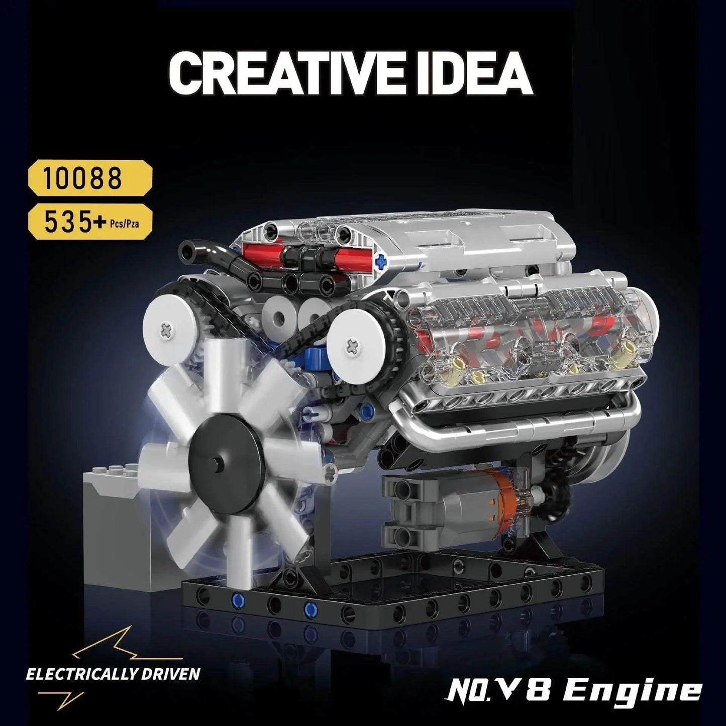  Mould King V8 Engine Building Blocks Lego Compatible Pro Kit -  ToylandEU™