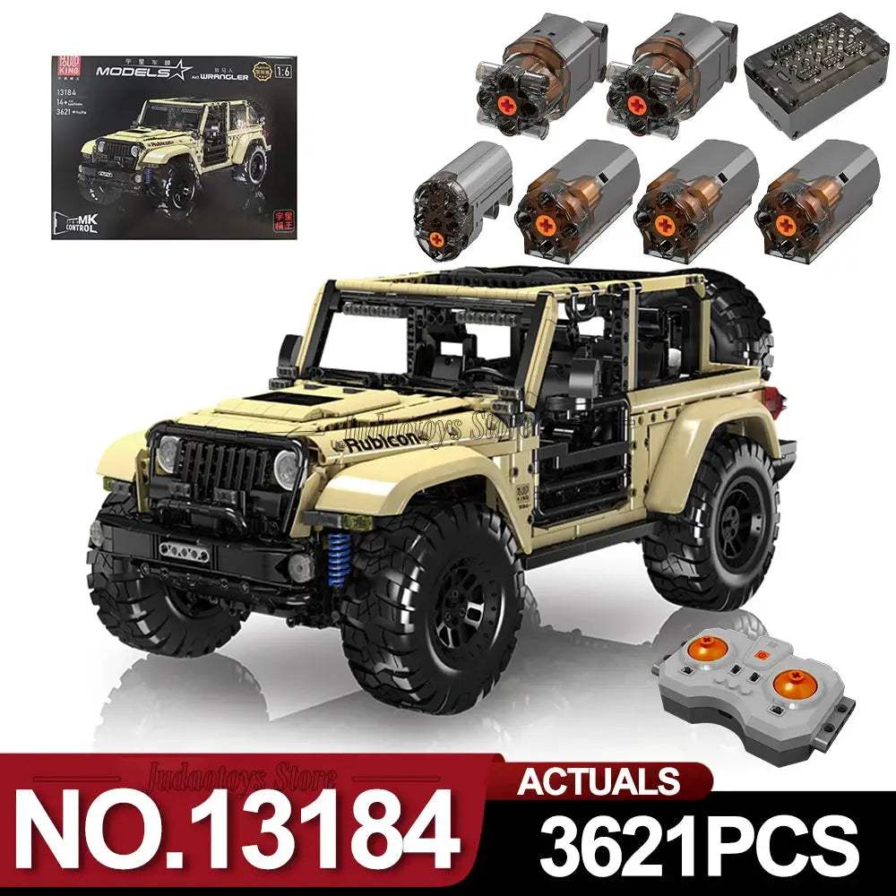  Mould King Wrangler SUV Building Blocks Set For Kids -  ToylandEU™