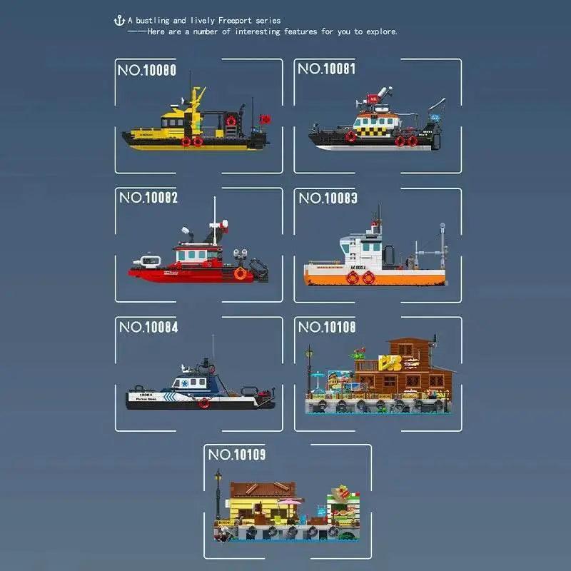  Mould King10081 DIY City Fishing Toy Set for Boys -  ToylandEU™