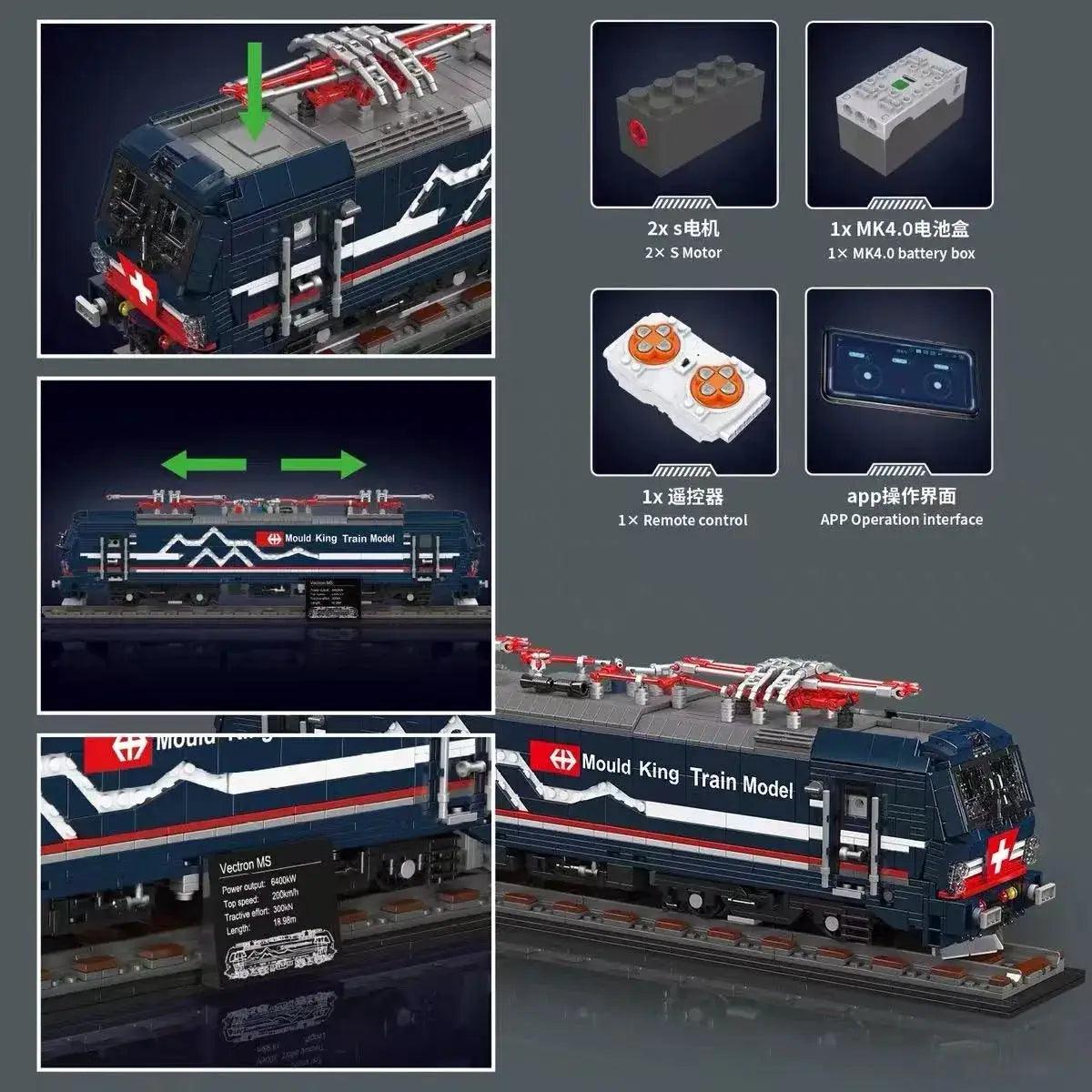  MouldKing 3072Piece Lego Compatible Siemens Vectron -  ToylandEU™