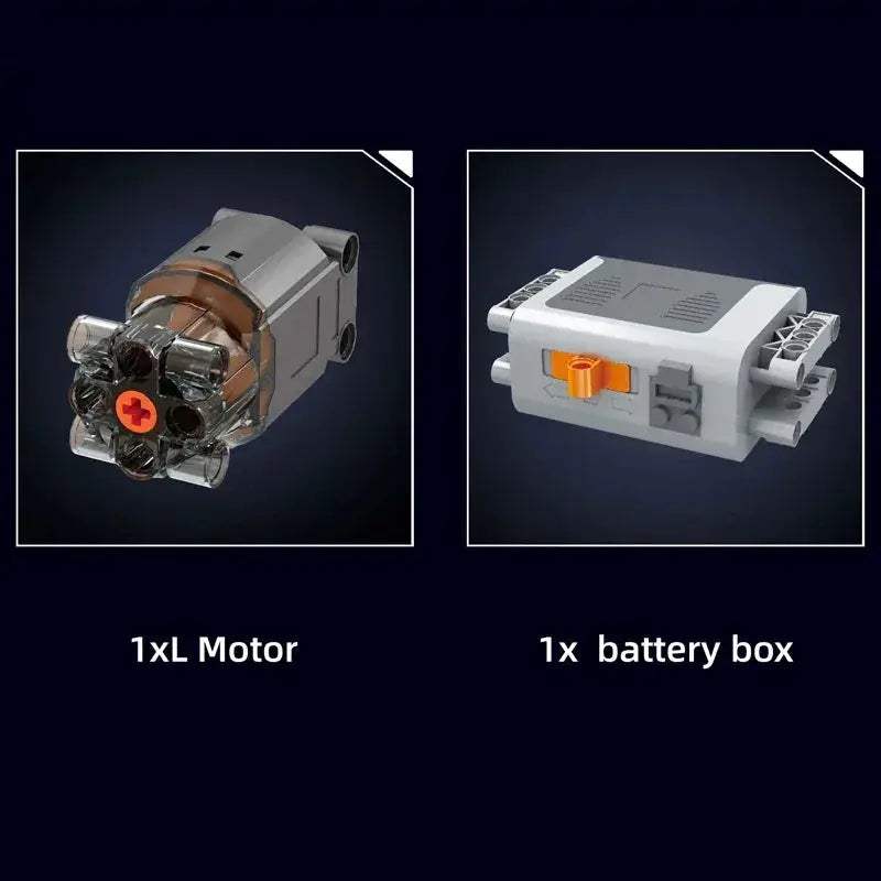 MouldKing Supercar Building Blocks V12 Engine Model - ToylandEU