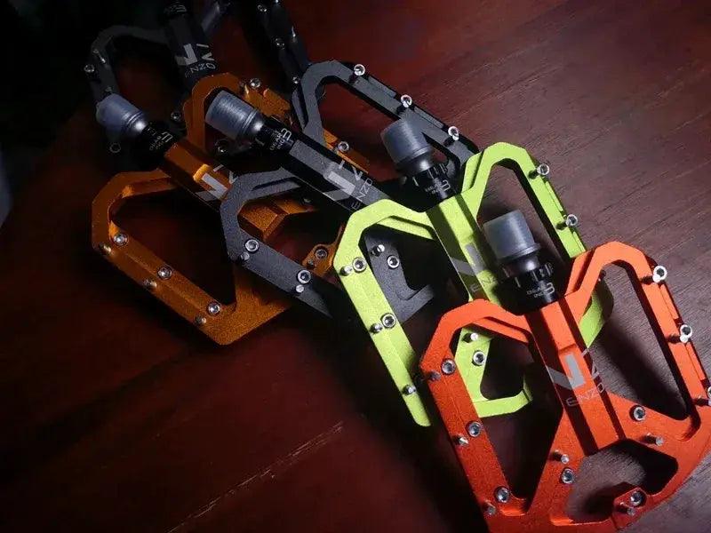  Non Slip Mountain Bike Pedals Aluminum Flat Platform -  ToylandEU™