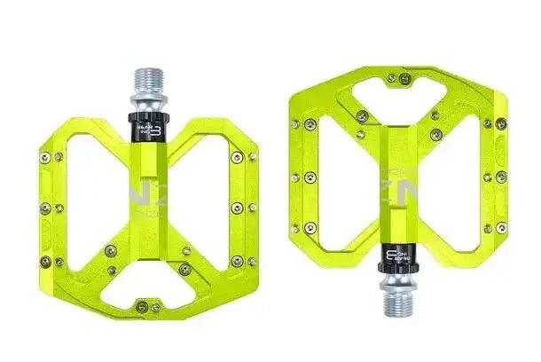  Non Slip Mountain Bike Pedals Aluminum Flat Platform -  ToylandEU™