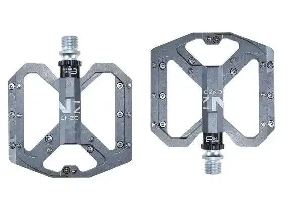  Non Slip Mountain Bike Pedals Aluminum Flat Platform -  ToylandEU™