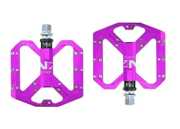  Non Slip Mountain Bike Pedals Aluminum Flat Platform -  ToylandEU™