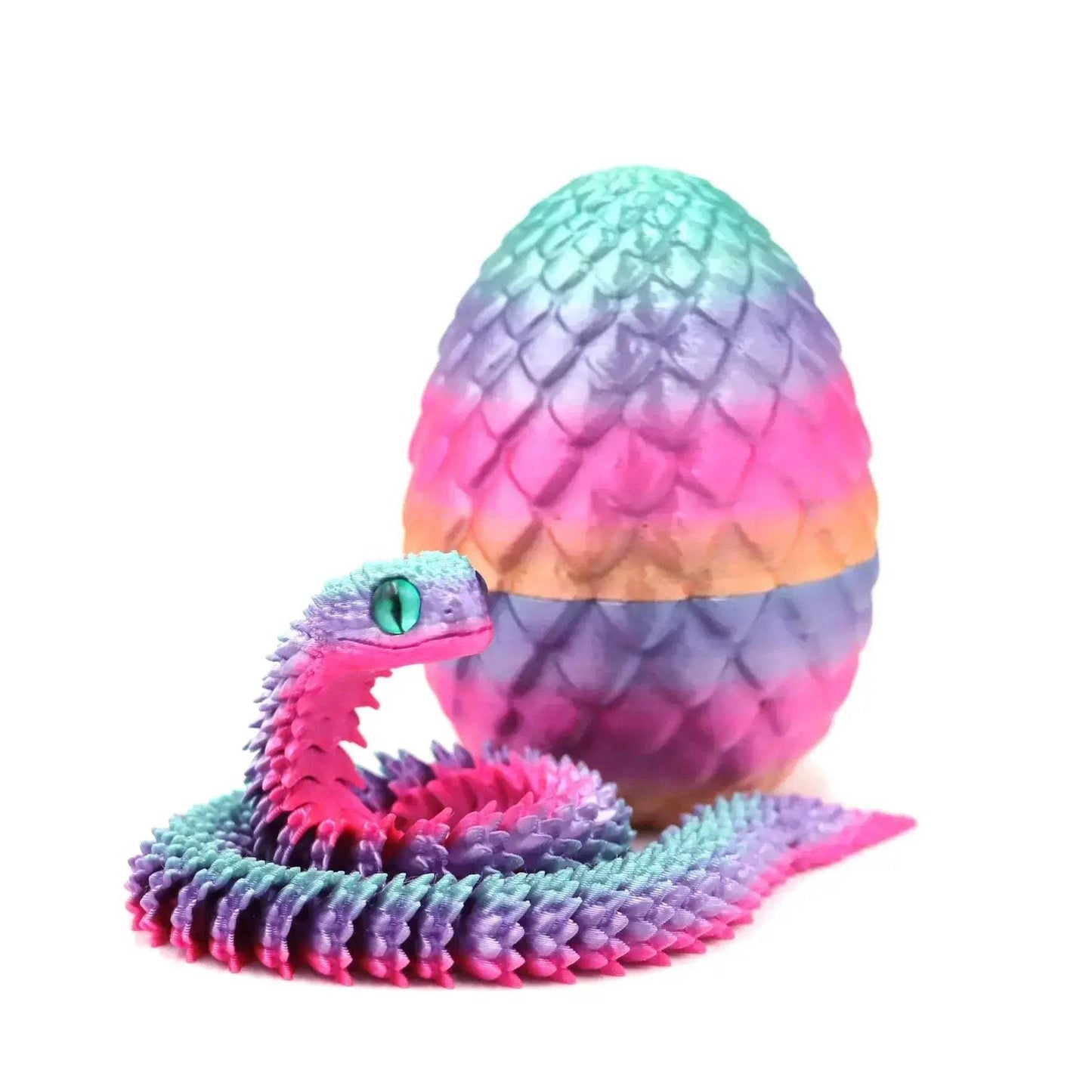 Movable Action Figure Snake Egg Fidget Toy For Stress Relief - ToylandEU