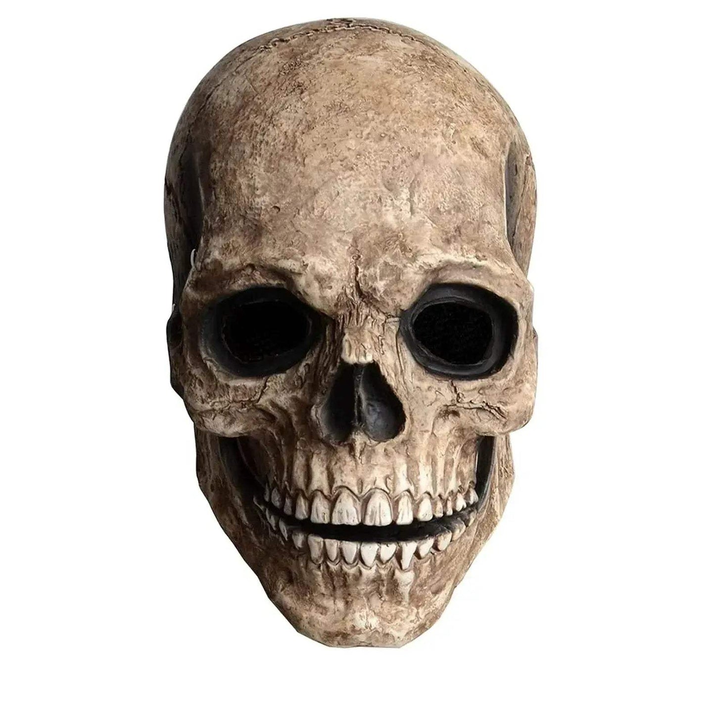 Movable Jaw Skull Mask Durable Latex Full Head Helmet Halloween - ToylandEU