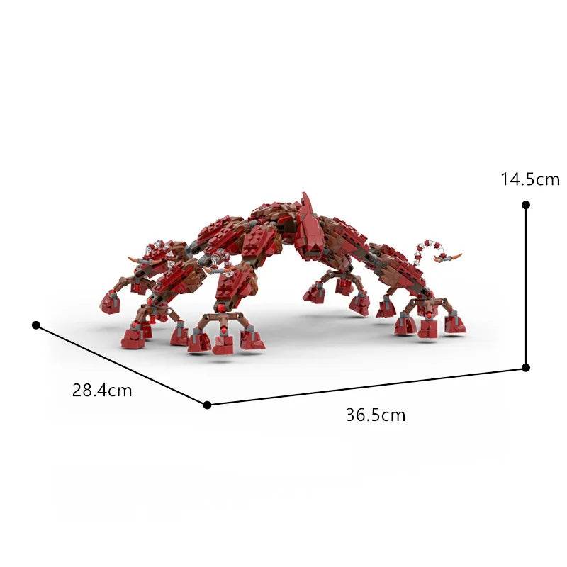 Movie Monster Demodog Building Blocks MOC Stranger Things Gift - ToylandEU