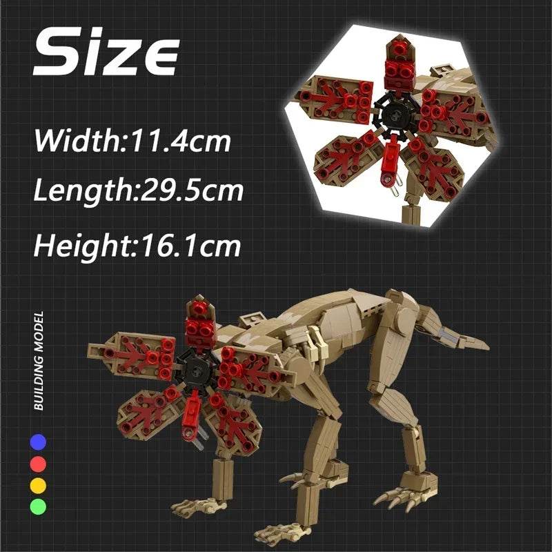 Movie Monster Demodog Building Blocks MOC Stranger Things Gift - ToylandEU