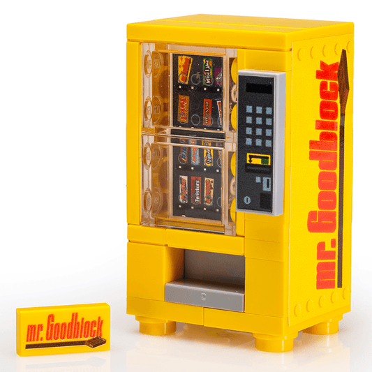 Mr. Goodblock Candy Vending Machine | Brick Build | B3 Customs